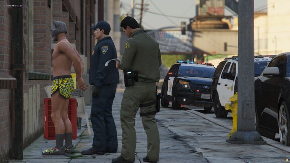 They're making arrests... Wait, what?