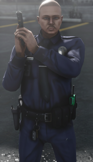 Los Santos Police Department on duty