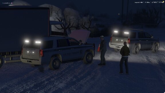 The first snow is a problem on the roads