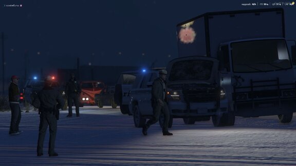 The first snow is a problem on the roads