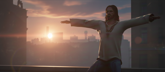 Иисус спасает души, полиция — остальных.