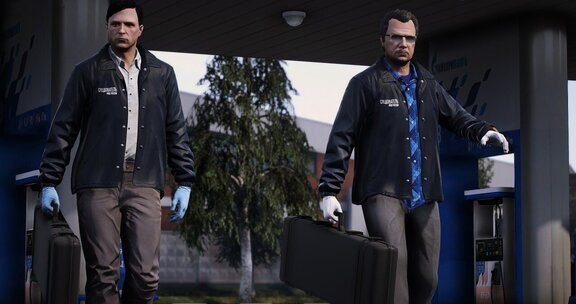 Внутри улики на то, что им пора в отпуск...