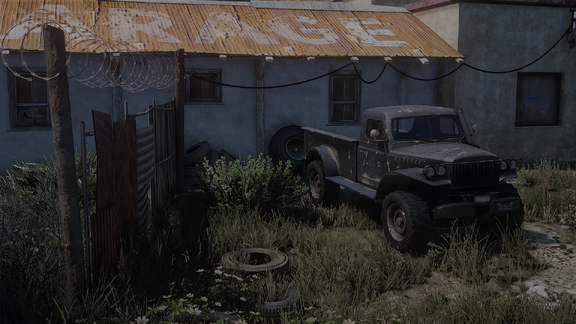 Near petrol station pb