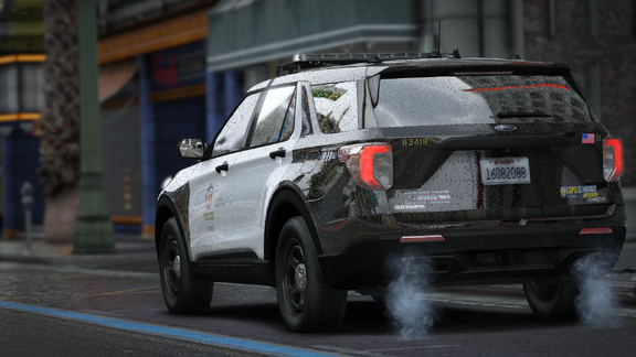 The law doesn't stop for weather, or for bad driving