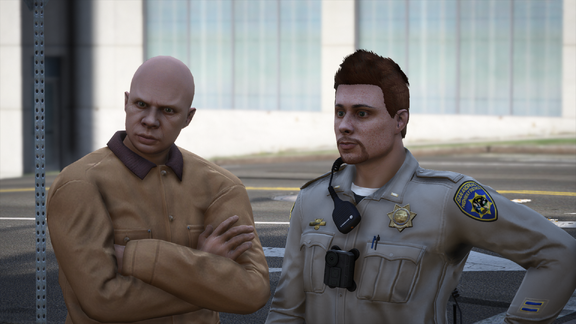 Authority meets the ultimate skeptic; the conversation is not going well