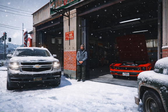 Гараж.Снег.Дела.