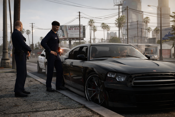 Traffic Stop In South LS