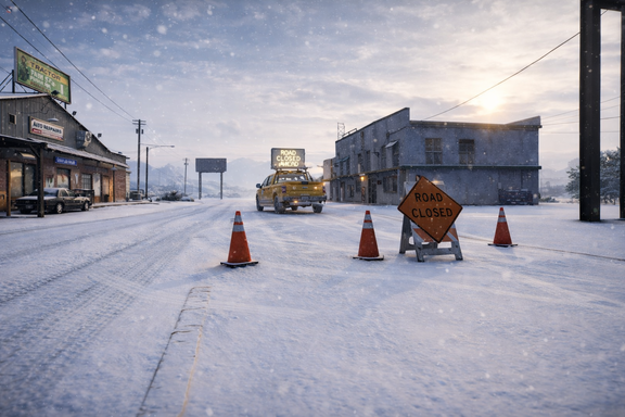 Дорога закрыта, ищите объезды - SATRANS