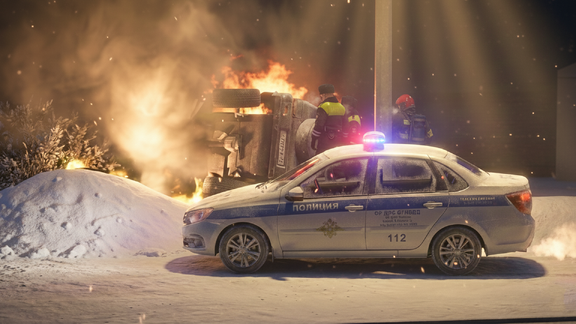 Предновогодняя ночь ДПС [2]