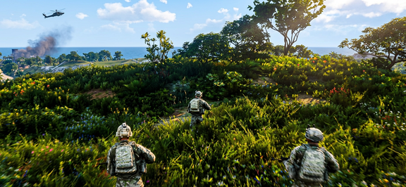 The squad is on its way