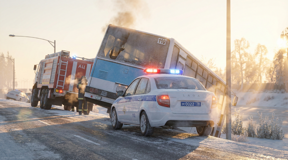 22, ДТП на Магистральном! Едете?