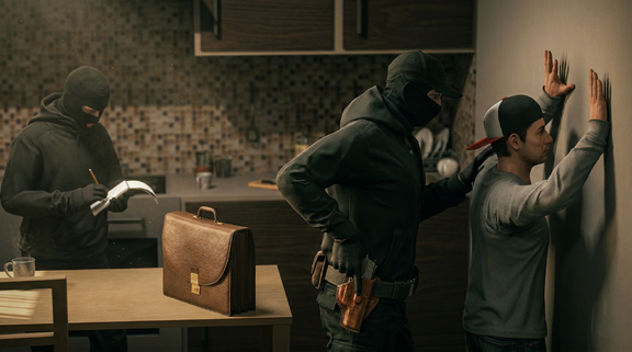 Обыск - безболезненное мероприятие... пока, конечно, он не проводится...