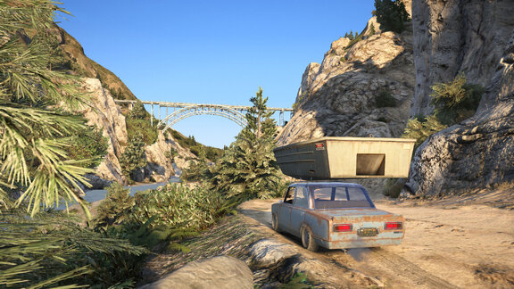 Take the rods, Komrade, we arrived