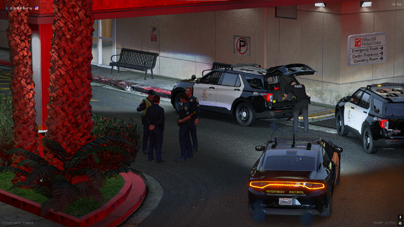 У полицейских переговоры между собой