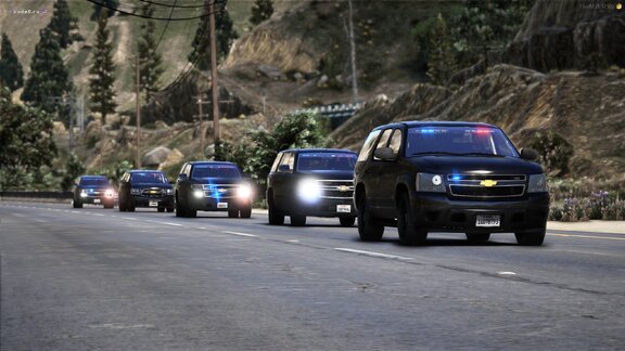 The road to the scene of the accident