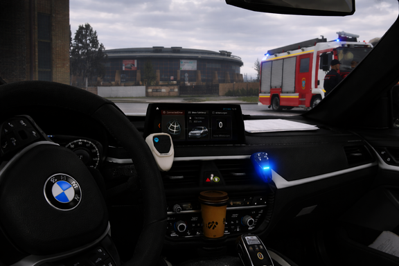 Пока за стеклом тревога и сирены, внутри остаются собранность, тишина и готовность ехать навстречу чужой беде