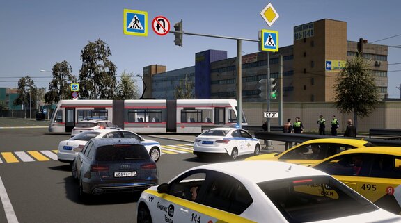 Опять ДТП и опять с трамваем