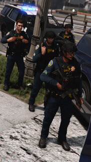 Machine guns ready to go