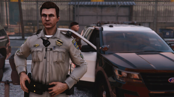 Ain't no sound but the sound of his feet