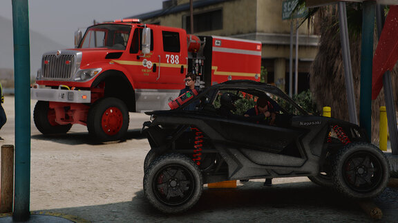 Party in the open evening, baby!