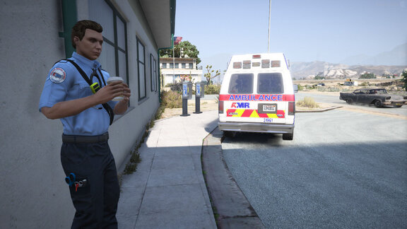 The rare moment of calm..