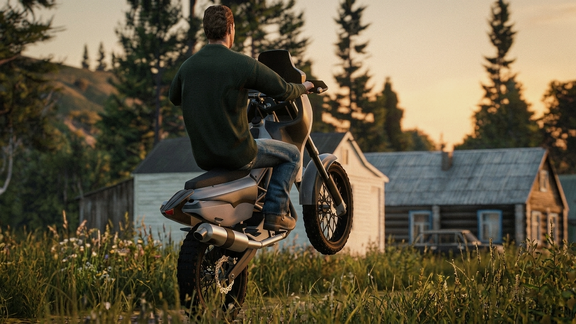 У нас в деревне свои правила гравитации...