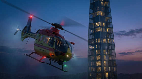 Залетел на чашечку керосина к соседям...