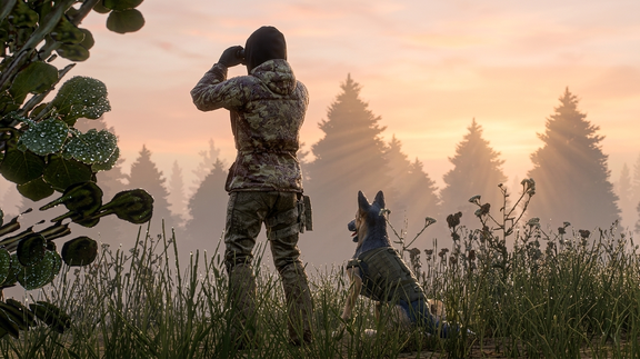 Официально - сотрудник лесхоза. Неофициально - напарник пса...