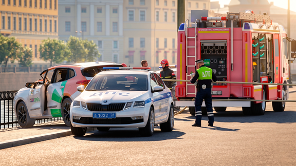 ДТП с каршерингом на Французской набережной