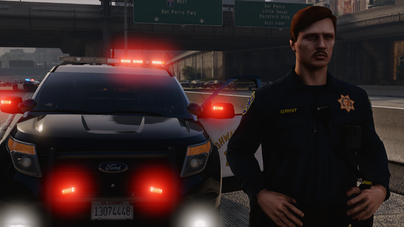 Grint doesn't smile, grint just writes tickets