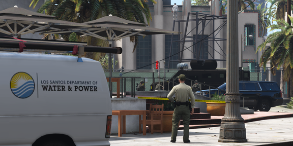 Water & Power — even under fire