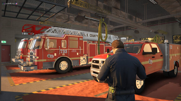 Evening shift at the Los Santos Fire Department
