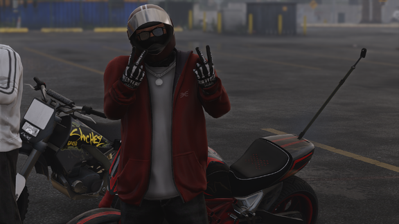 When your gloves match your sense of self-preservation