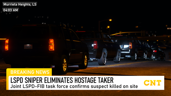 [CNT] LSPD SNIPER ELIMINATES HOSTAGE TAKER