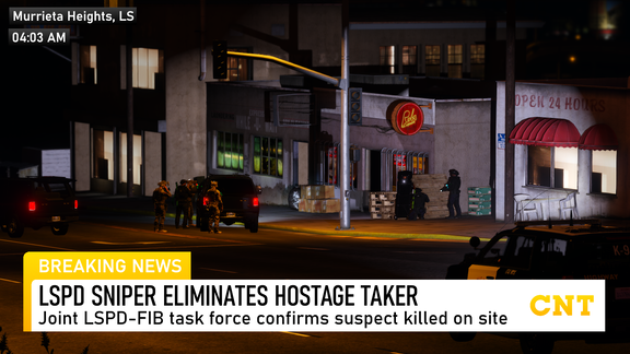 [CNT] LSPD SNIPER ELIMINATES HOSTAGE TAKER