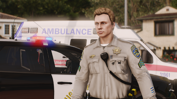 Ambulance Backdrop
