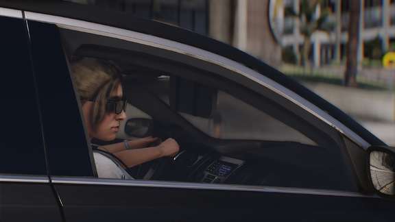Behind Tinted Glass