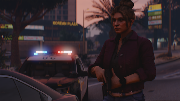 Red Lights After Dusk