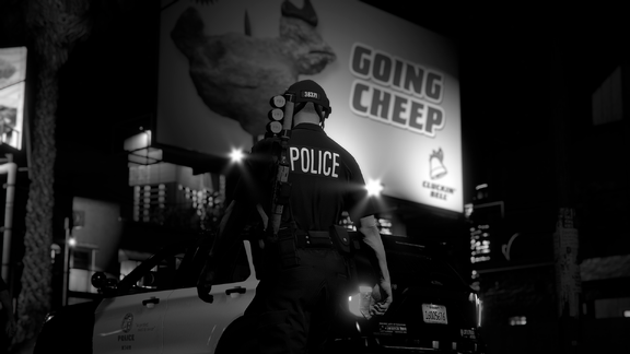 B-6, Going Dark (LSPD on Grove)