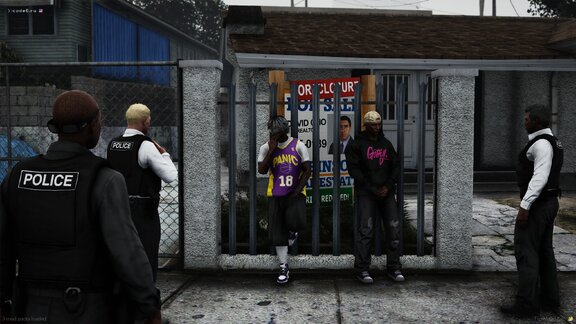 An ordinary day of gangs and detectives
