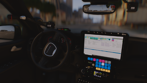 Inside the Cruiser