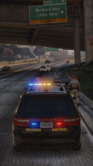 Freeway Holding Point