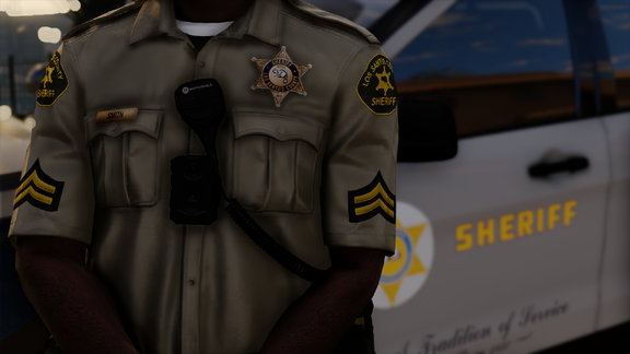 The stripes on the sleeve carry the weight of every call